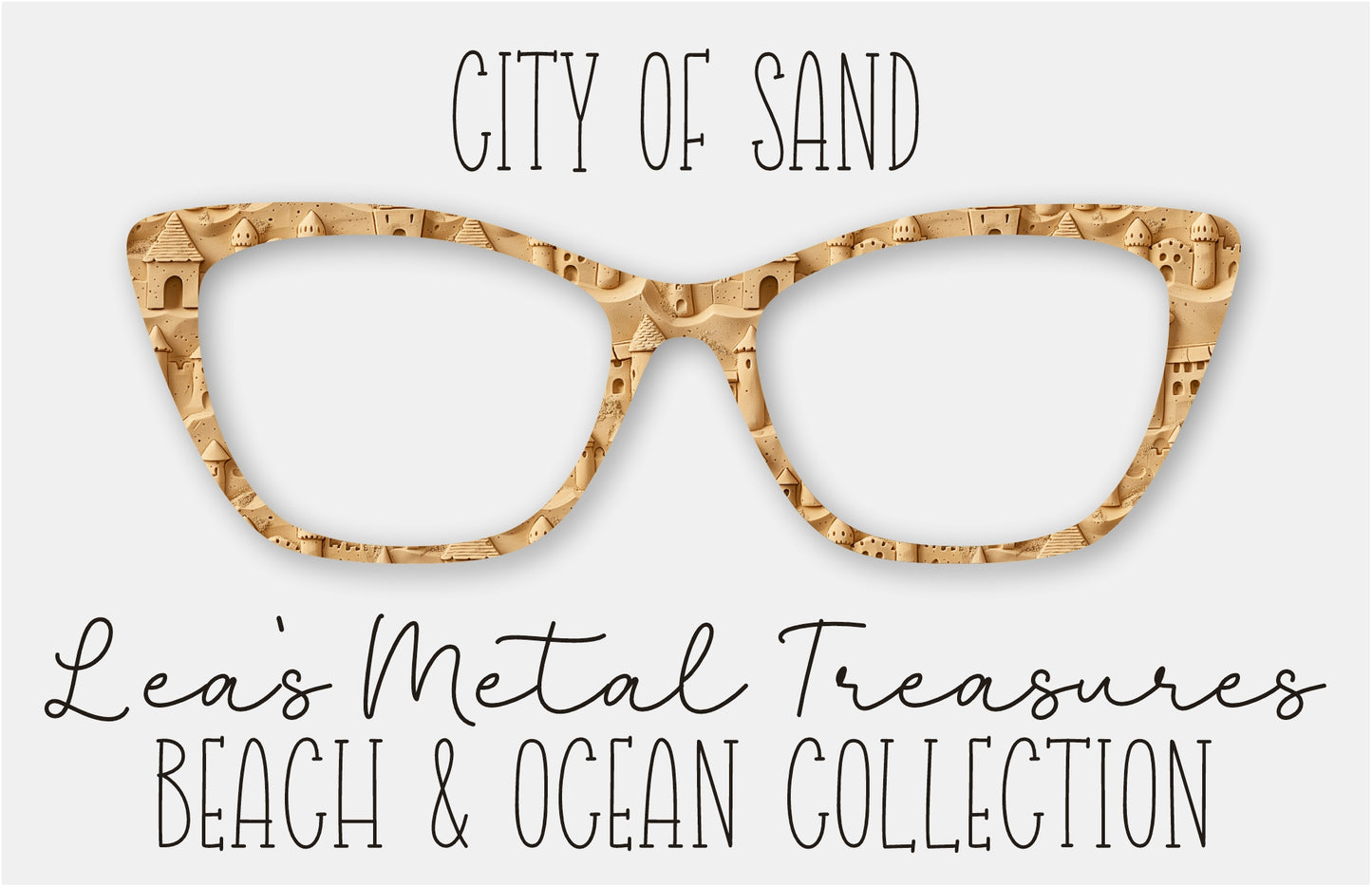 City of Sand Eyewear Frame Toppers COMES WITH MAGNETS