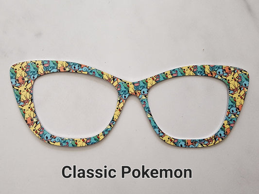 CLASSIC POKEMON Eyewear Frame Toppers COMES WITH MAGNETS
