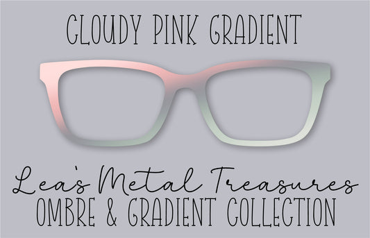 Cloudy Pink Gradient Eyewear Frame Toppers