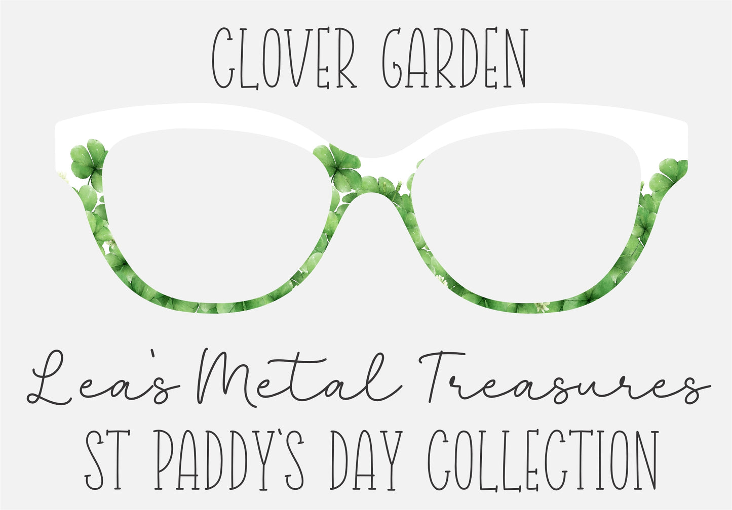 CLOVER GARDEN Eyewear Frame Toppers COMES WITH MAGNETS