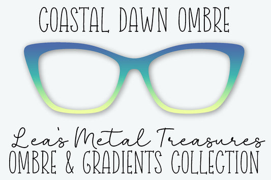 Coastal Dawn Ombre Eyewear Frame Toppers