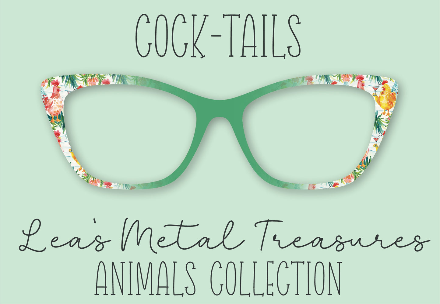 Cock-tails Eyewear Frame Toppers COMES WITH MAGNETS