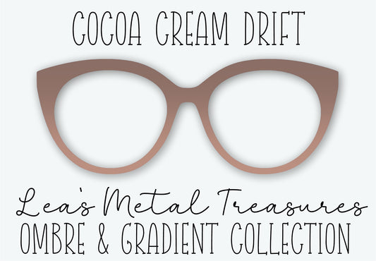 Cocoa Cream Drift Eyewear Frame Toppers