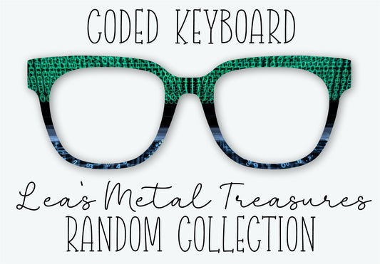 CODED KEYBOARD Eyewear Frame Toppers