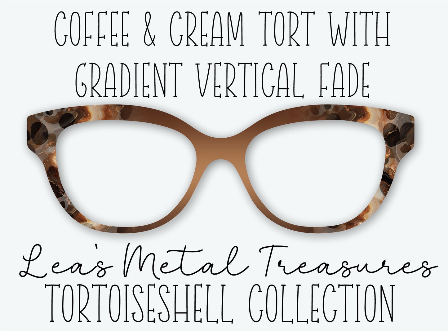 COFFEE AND CREAM TORT WITH GRADIENT VERTICAL FADE • JUNE 2026 TOPPER OF THE MONTH
