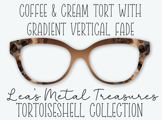COFFEE AND CREAM TORT WITH GRADIENT VERTICAL FADE • JUNE 2026 TOPPER OF THE MONTH