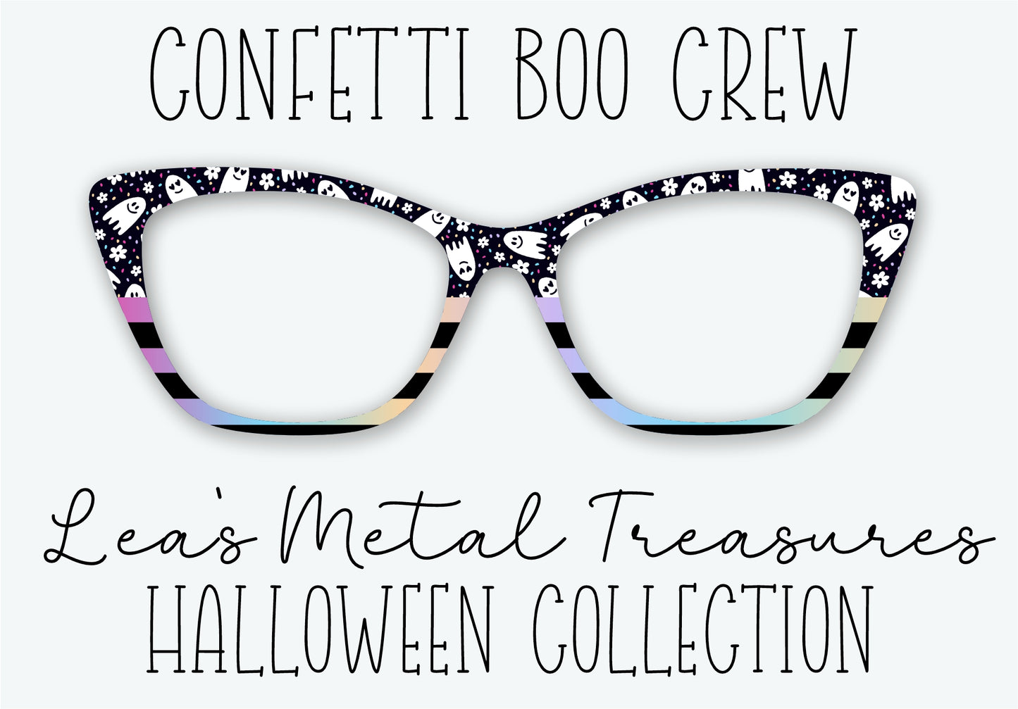 CONFETTI BOO CREW Eyewear Frame Toppers • Subscription Box Semi Exclusive COMING OCTOBER 2026 • FROM SEPTEMBER 2026 BOX