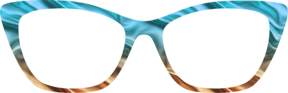 COPPER COAST SILKSCAPE Eyewear Frame Toppers