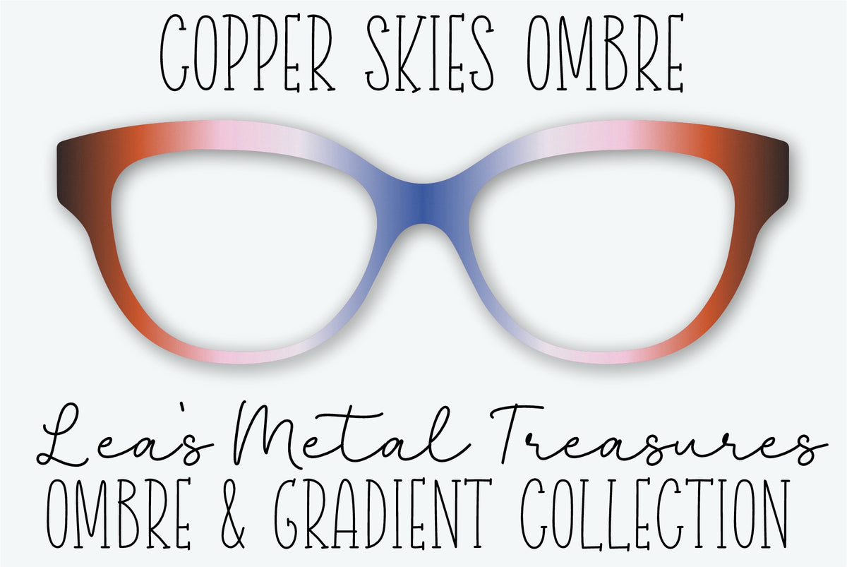 COPPER SKIES OMBRE Eyewear Frame Toppers
