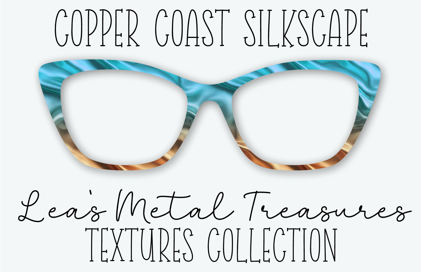 COPPER COAST SILKSCAPE Eyewear Frame Toppers