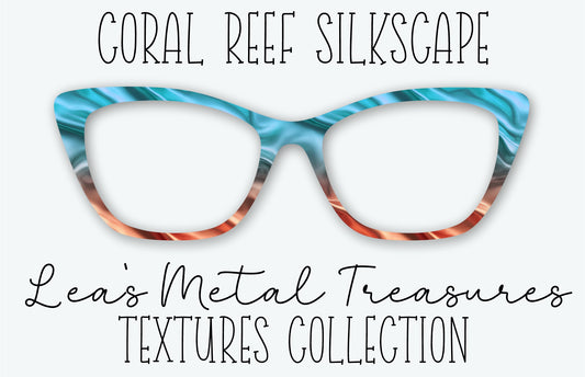 CORAL REEF SILKSCAPE Eyewear Frame Toppers