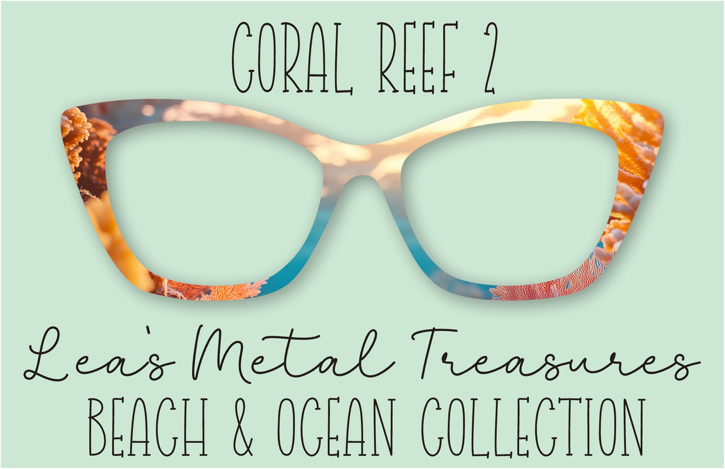 CORAL REEF 2 Eyewear Frame Toppers