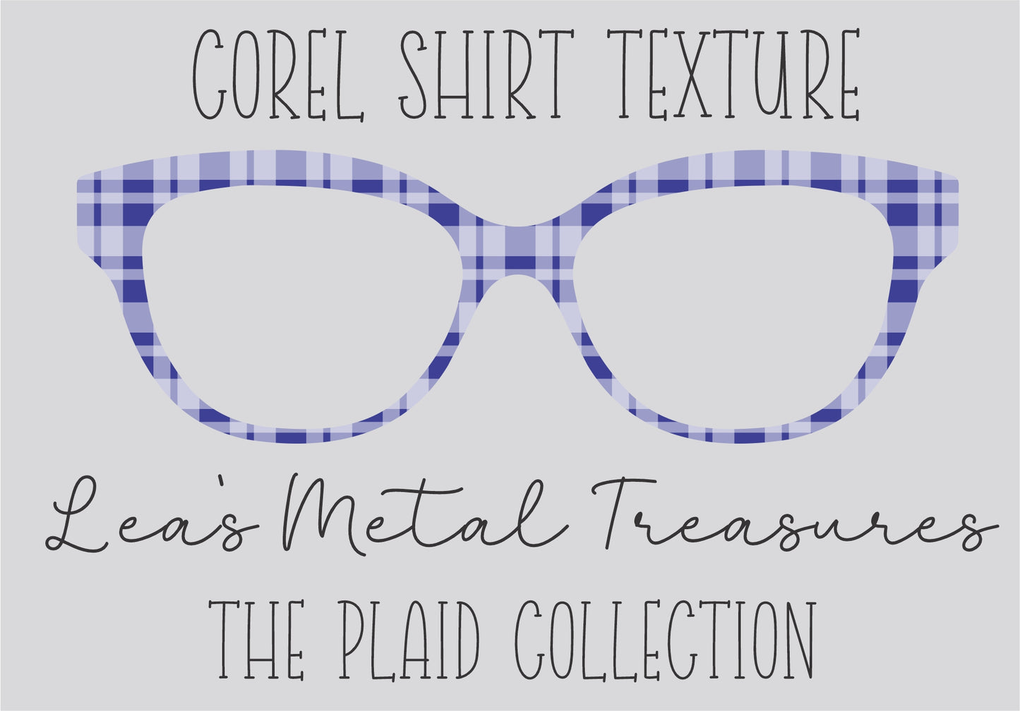 COREL SHIRT TEXTURE Eyewear Frame Toppers COMES WITH MAGNETS