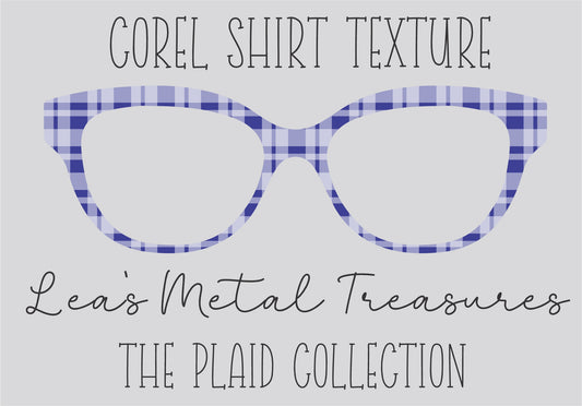 COREL SHIRT TEXTURE Eyewear Frame Toppers COMES WITH MAGNETS