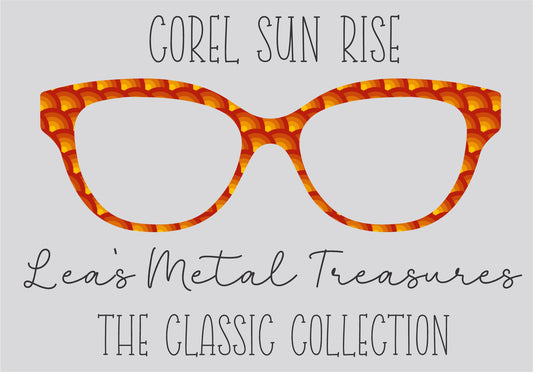 COREL SUNRISE Eyewear Frame Toppers COMES WITH MAGNETS