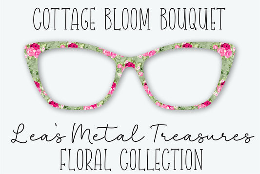 Cottage Bloom Bouquet Eyewear Frame Toppers