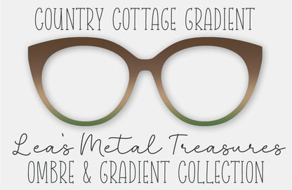 Country Cottage Gradient Eyewear Frame Toppers