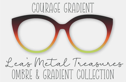 Courage Gradient Eyewear Frame Toppers