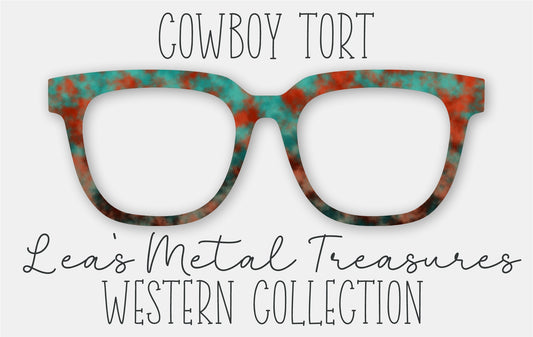 READY TO SHIP • Cowboy Tort Eyewear Frame Toppers