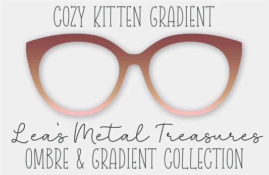 Cozy Kitten Gradient Eyewear Frame Toppers