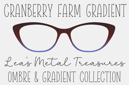 Cranberry Farm Gradient Eyewear TOPPER COMES WITH MAGNETS