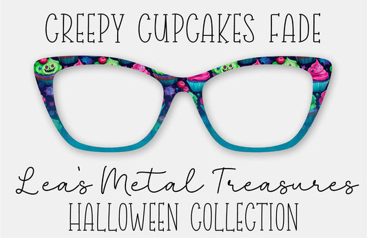 Creepy Cupcakes Fade Eyewear Frame Toppers COMES WITH MAGNETS