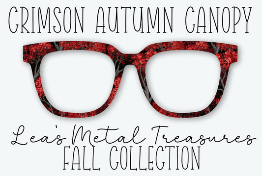 CRIMSON AUTUMN CANOPY Eyewear Frame Toppers