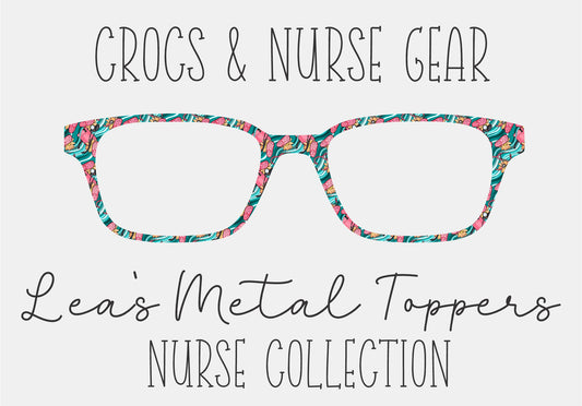 CROCS AND NURSE GEAR Eyewear Frame Toppers COMES WITH MAGNETS