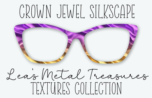 CROWN JEWEL SILKSCAPE Eyewear Frame Toppers