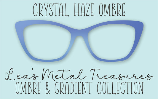 Crystal Haze Ombre Eyewear Frame Toppers