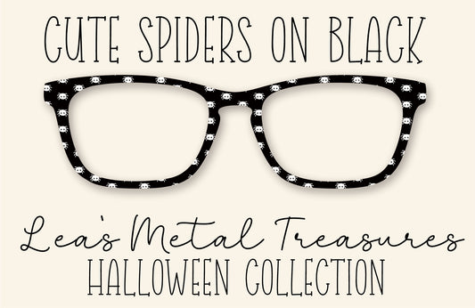 Cute Spiders on Black Eyewear Frame Toppers COMES WITH MAGNETS