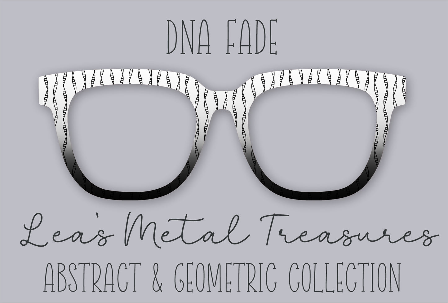 DNA Fade • Magnetic Eyeglasses Toppers