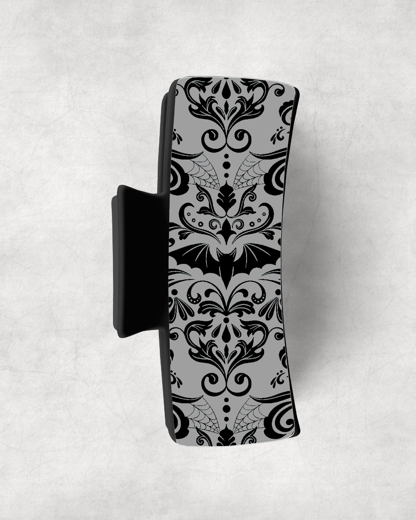 Damask Bats Black 1 Eyewear Frame Toppers