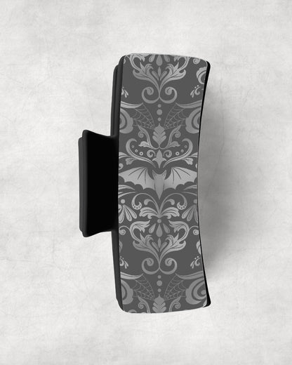 Damask Bats Grey 1 Eyewear Frame Toppers