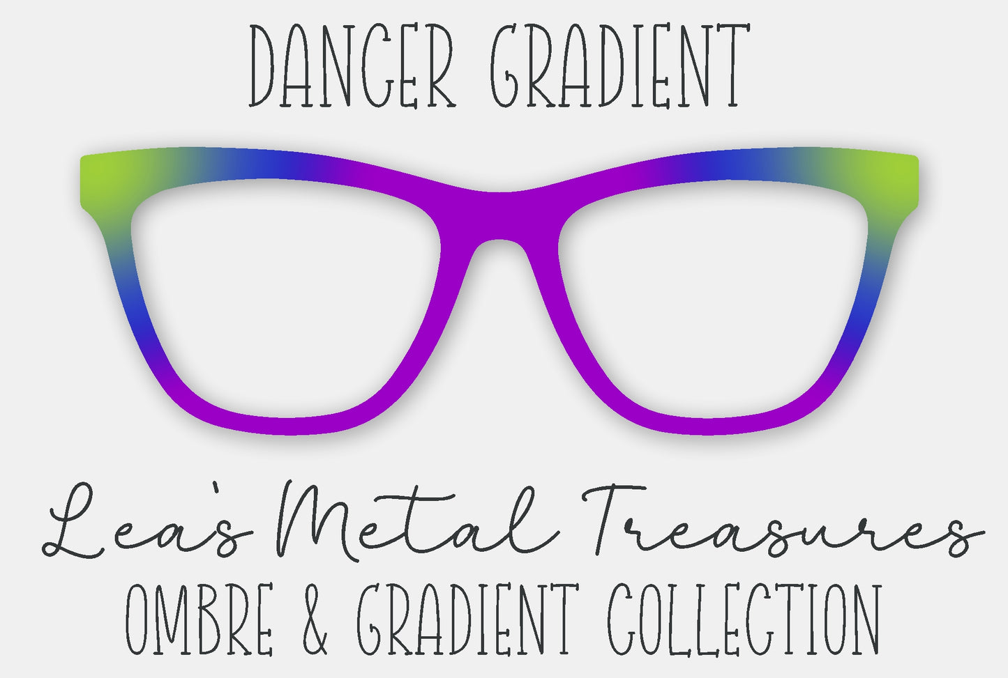 Dancer Gradient Eyewear Frame Toppers
