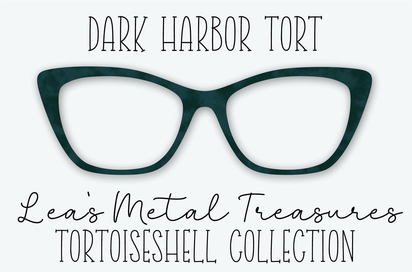 Dark Harbor Tort Eyewear Frame Topper