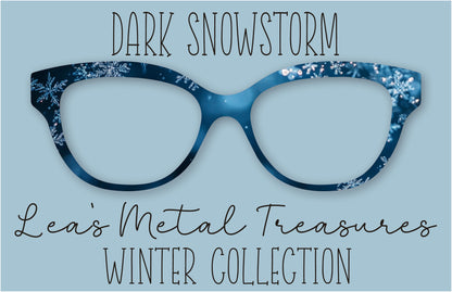 Dark Snowstorm Eyewear Frame Toppers COMES WITH MAGNETS