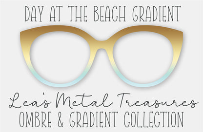 Day At The Beach Gradient Eyewear Frame Toppers