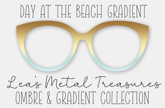 Day At The Beach Gradient Eyewear Frame Toppers