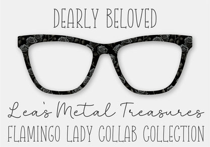Dearly Beloved Magnetic Eyeglasses Topper • Flamingo Lady Collab Collection