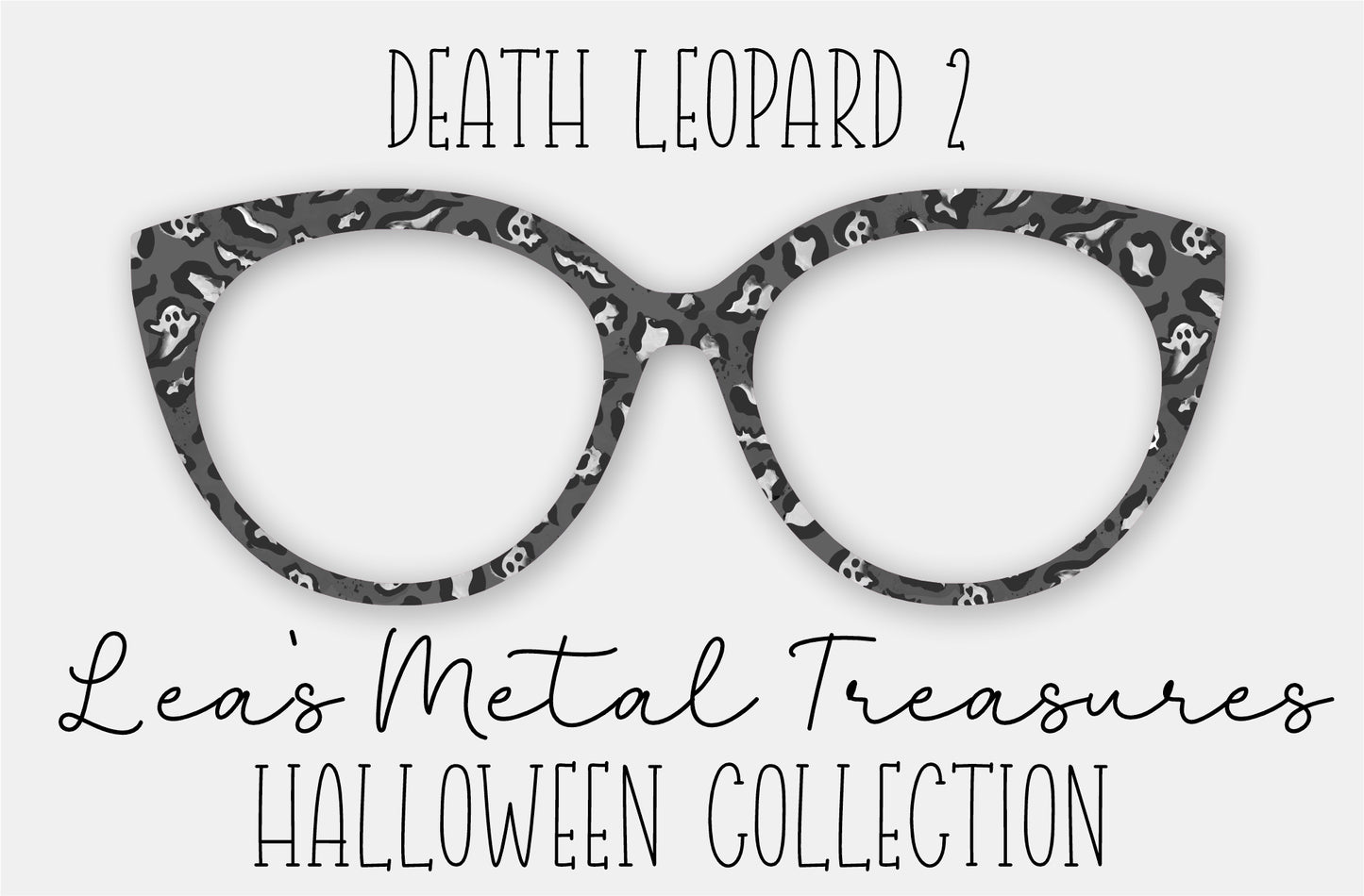 Death Leopard 2 Eyewear Frame Toppers