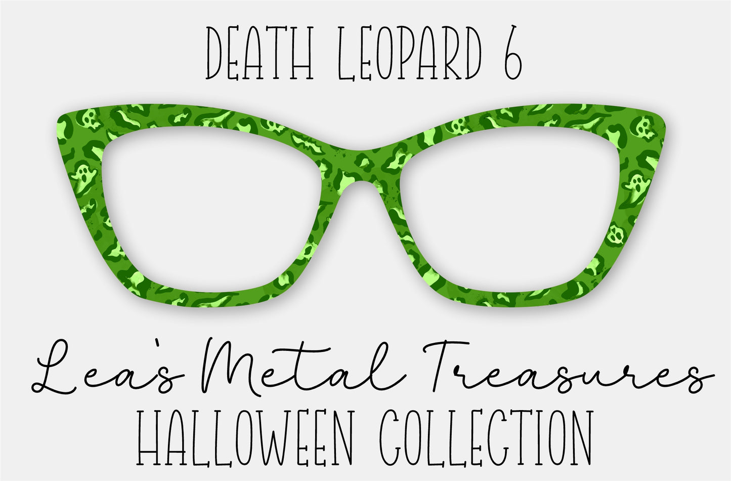 Death Leopard 6 Eyewear Frame Toppers