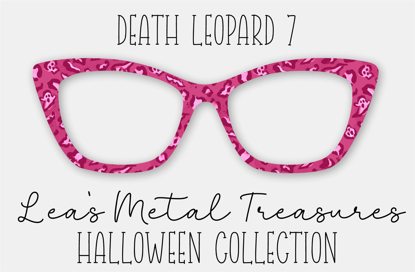 Death Leopard 7 Eyewear Frame Toppers
