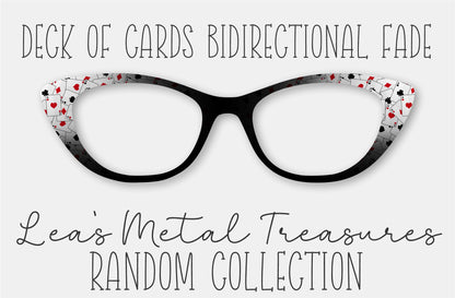 Deck of Cards Bidirectional Fade Frame Toppers Comes WITH MAGNETS