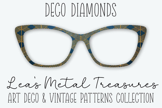 Deco Diamonds Eyewear Frame Toppers