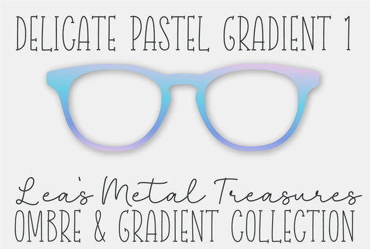 Delicate Pastel Gradient 1 • Magnetic Eyeglasses Toppers