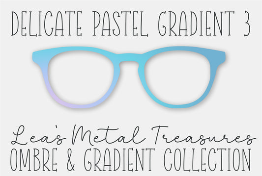 Delicate Pastel Gradient 3 • Magnetic Eyeglasses Toppers