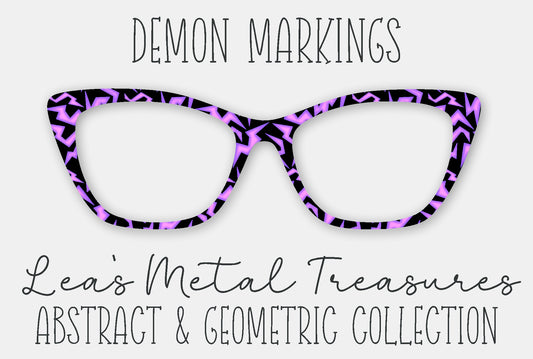 Demon Markings Eyewear Frame Toppers