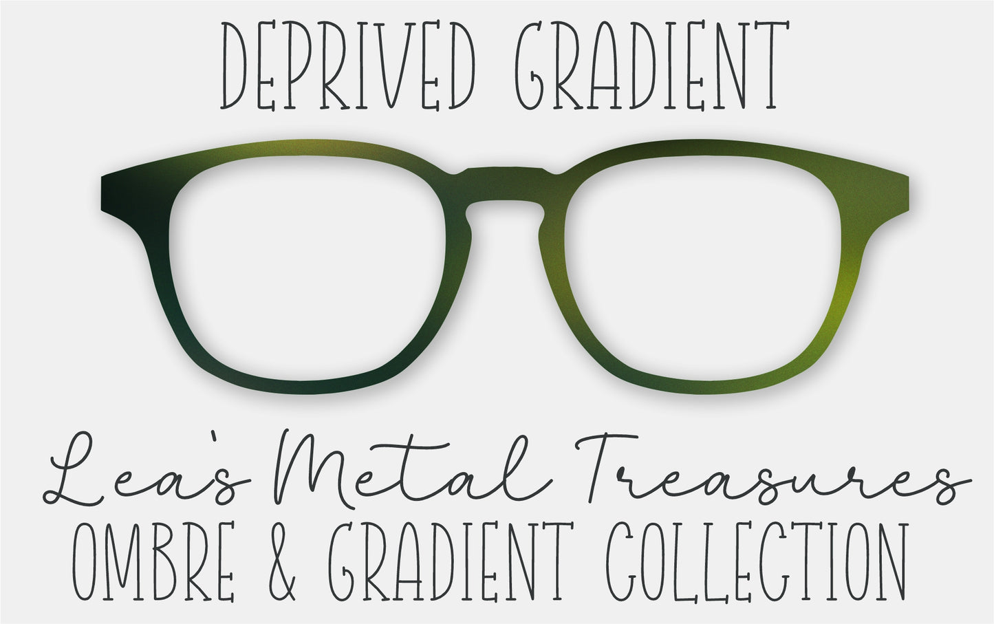 Deprived Gradient Eyewear Frame Toppers