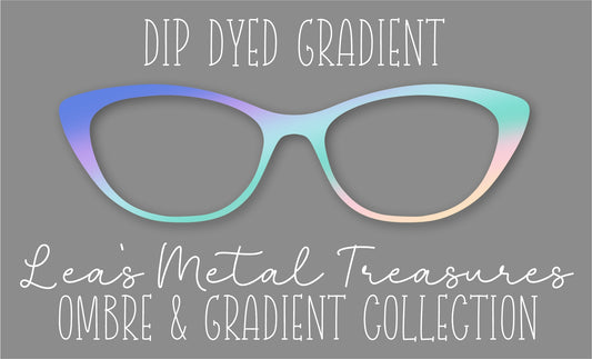 Dip Dyed Gradient Eyewear Frame Toppers